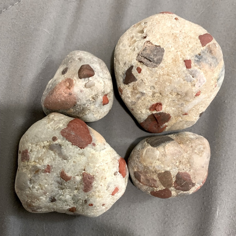 Set of 4 Pudding Stones